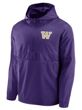 NWT! Official NCAA Men’s Washington Huskies Windbreaker Jacket Medium